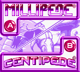 Arcade Classic No. 2 - Millipede & Centipede Title Screen